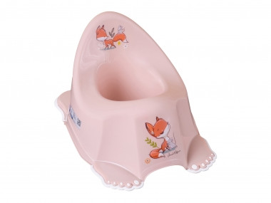 Tega Baby Málna csúszásgátlós zenélős bili – rózsaszín, dallammal, biztonságos kialakítás