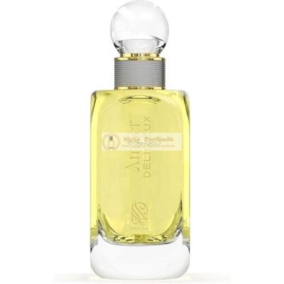 Amber Deliceux férfi parfüm EDP spray, citrus friss jegyekkel és meleg borostyánnal, fűszeres akkordokkal, 100ml