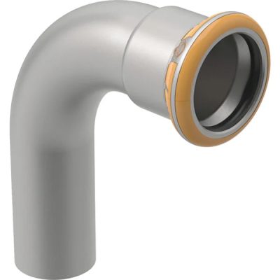 GEBERIT Mapress 1 tokos 90° Therm inox ív hűtésre/fűtésre, 42mm 