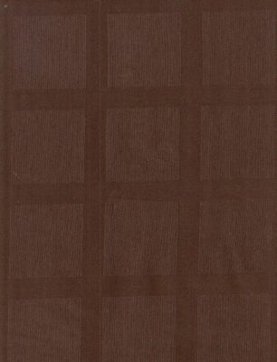 Asztalterítő 140x100 cm sötétbarna, damaszt szennytaszító
