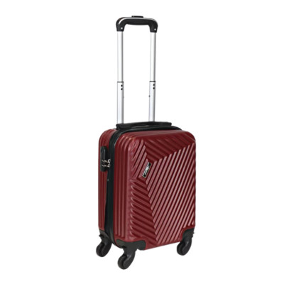 Charlie bordó XS Wizzair 40x30x20 Ryanair 40x30x20 bőrönd