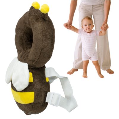 Fejvédő hátizsák párna járástanuláshoz - méhecske