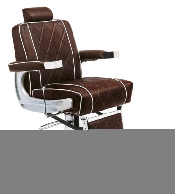 Barber férfi hidraulikus fodrász szék, barna MA5228A