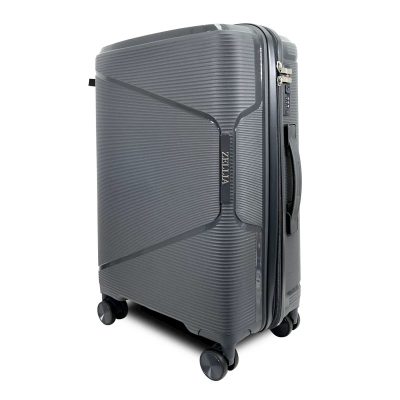 SunBox antracit L feladható 20-23kg bőrönd