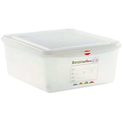 Denox GN edény 2/3 150 mm 13 liter ételtároló légmentesen záró fedővel