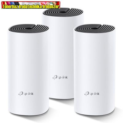 TP-Link Deco M4 AC1200 Whole Home Mesh Wi-Fi System (3 Pack)(legjobb megoldás otthona teljes Wi-Fi lefedettségéhez)