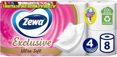 EÜ. PAPÍR ZEWA Ultra Soft 4 rétegű 8 tekercses Toalettpapír