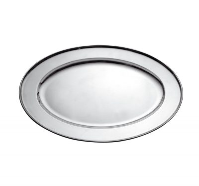 Tálca ovális méret 50 cm rozsdamentes