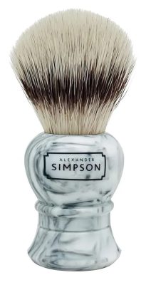 Alexander Simpson Synthetic Islington Faux Grey Italian Marble borotvapamacs