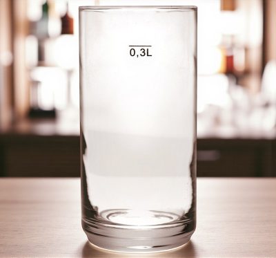 Gasztro pohár 300 ml mértékjeles, 12 db-os csomag, üveg