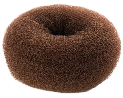 Sibel kontyalátét kerek barna, 11 cm