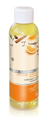 Golden Green Spa Spirit Wellness masszázsolaj, narancs-fahéj, 250 ml