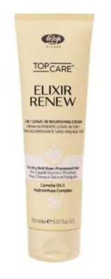 Lisap Top Care Elixir Renew tápláló 3in1 hajban hagyható ápoló, 150 ml