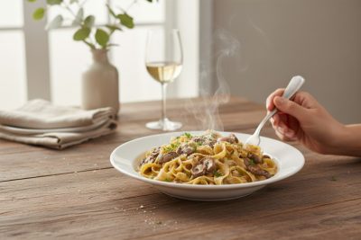 Kaszub Porcelán Mélytányér 29 cm, 6 db-os csomag – Elegancia és Hagyományos Fehér Porcelán