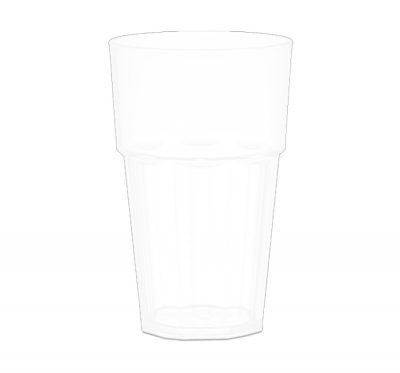 Polikarbonát pohár 300ml fehér Kasablanka, 6 db-os csomag