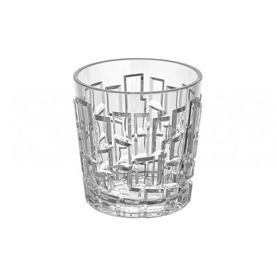 Polikarbonát whisky-s pohár 250 ml, átlátszó, 6 db-os csomag