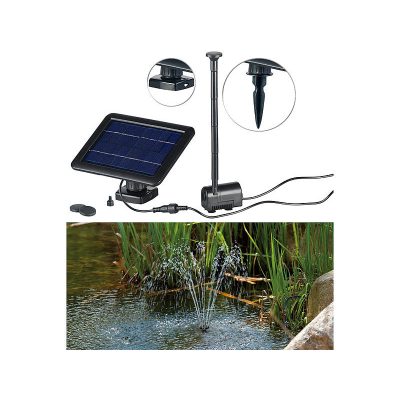 Napelemes szökőkút szivattyú kerti tóhoz és díszszökőkutakhoz