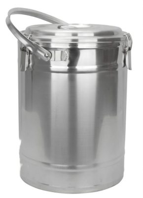 Badella ételszállító 25 liter duplafalú 30x48 cm