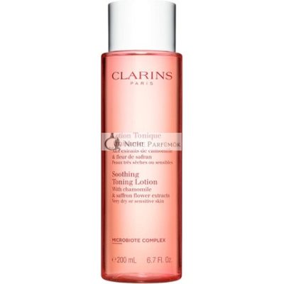 Clarins Nyugtató Tonizáló Lotion, Fehér