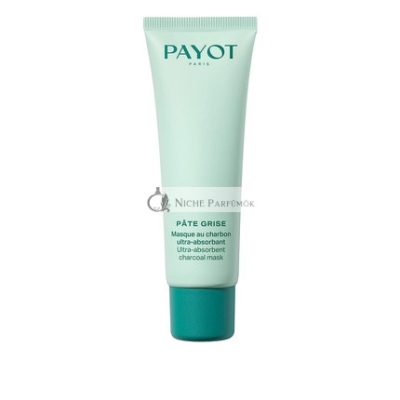 Payot Aktív Szén Maszk Magas Felszívódású, 50ml Szürke Paszta