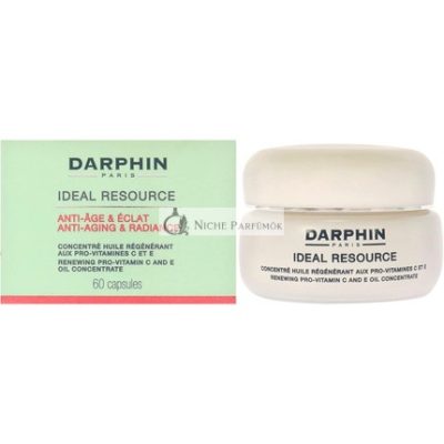 Darphin Ideális Erőforrás Anti-Aging & Ragyogást Újító Pro-Vitamin C és E Olajkoncentrátum 60 Kapszula