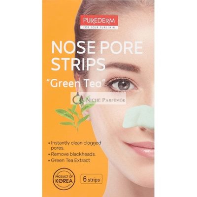 Purederm Botanikai Választék Tea Fa Orrpórus Csíkok 6 Csík