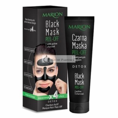 MARION Detox Fekete Peel-Off Arcpakolás 25g Aktivált Szénnel