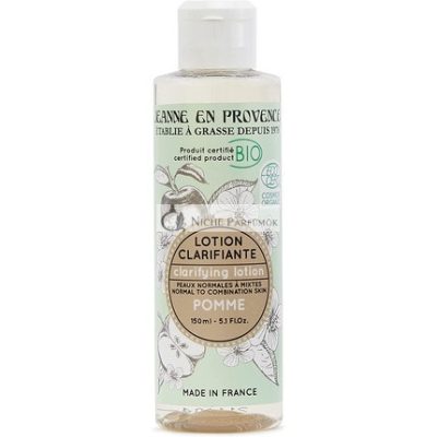 Jeanne En Provence Tisztító Lotion Alma Bio, Franciaországban Készült 50ml