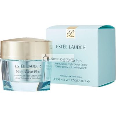 Estée Lauder Női Éjszakai Krém Plusz Antioxidáns Éjszakai Detox Krém, 50ml