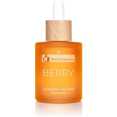 COCOSOLIS BERRY Superberry Recharge Arcbőr Elixír Organikus Olajokkal, 50ml