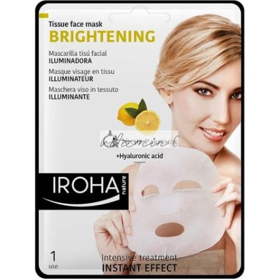 Iroha Intenzív Arcpakolás C-vitaminnal és Hialuronsavval