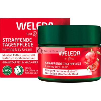 Weleda Nappali Krém Gránátalma Magolajjal és Maca Peptidekkel, 40ml