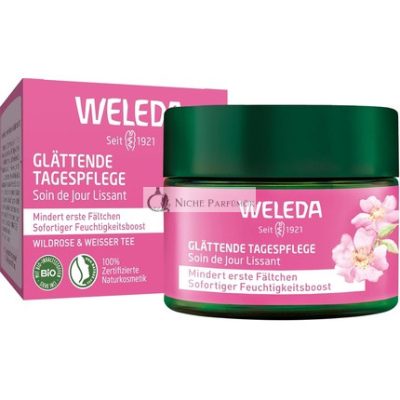 Weleda Organikus Simító Nappali Krém Vad Rózsa és Fehér Tea