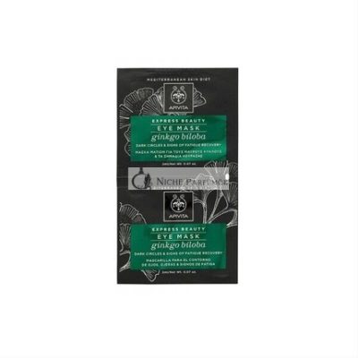 APIVITA Express Beauty Szemmaszk Ginkgo Bilobával, 2.2ml