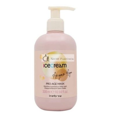 Inebrya Ice Cream Argan Age Pro Age Maszk Fény Maszk, 300ml