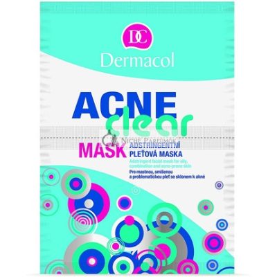 Dermacol Dermaclear Arcpakolás