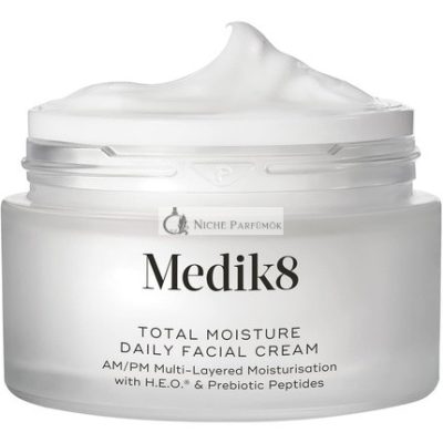 Medik8 Total Moisture Napi Arckrém Hyaluronsavval, 50ml