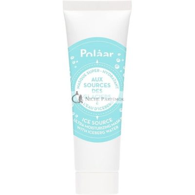 Polåar Ultra Hidratáló Maszk Jéghegyi Víz és Hyaluronsavval, 50ml