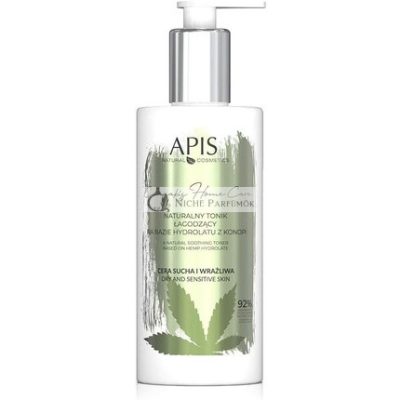 APIS Kannabis Otthoni Ápolás Nyugtató Arctonik Kannabis Illóolajjal és Hialuronsavval, 300ml