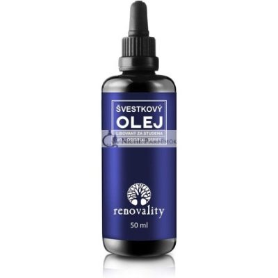 Renovalita Hidegen Sajtolt Szilva Olaj, 50ml, Cseh Köztársaság