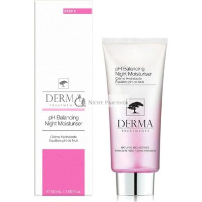 Derma Treatments pH Kiegyensúlyozó Éjszakai Hidratáló Krém, 50ml