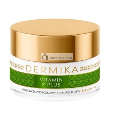 Vitamin P Plus Hipoallergén Félig Zsíros Nappali és Éjszakai Krém 50ml