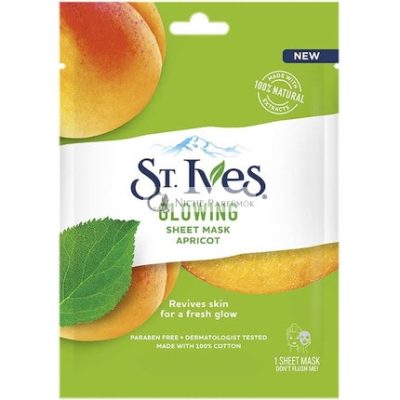 St Ives Ragyogó Sárgabarack Arcpakolás 23ml
