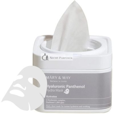 Mary&May Hyaluronsav és Panthenol Hidratáló Maszk, 30 db