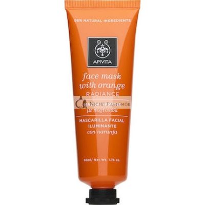 Apivita Arcpakolás Narancs - 50ml