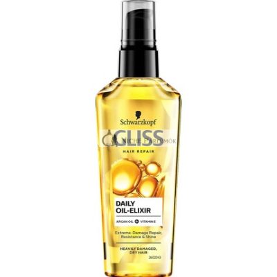 Schwarzkopf Gliss Napi Olaj Elixír Argan Olajjal és E-vitaminnal 75ml