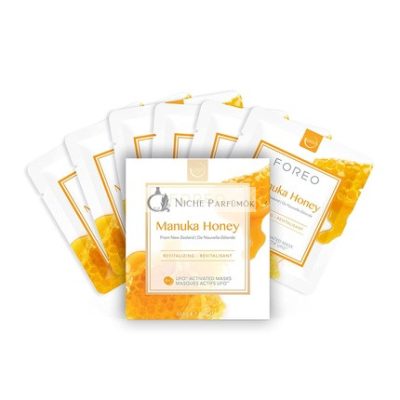 FOREO Manuka Méz UFO-aktivált Arcmaszk Anti-aging Nyugtató 3-as Csomag Allantoinnal Állatkísérlet-mentes, Minden UFO Eszközzel Kompatibilis