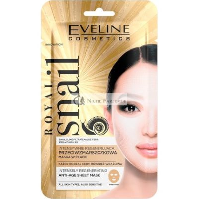 Eveline Cosmetics Royal Snail Intenzív Regeneráló Anti-Age Arcpakolás