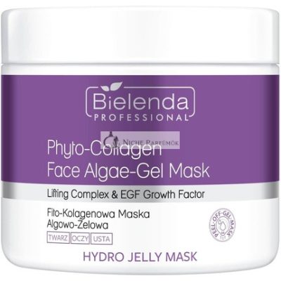 Bielenda Professional Hydro Jelly Firming Algae Gel Maszk Phyto-Kollagén & EGF Növekedési Faktor