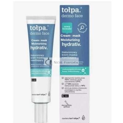 Tolpa Dermo Arctisztító Hidratáló Hialuronsav Krém Maszk, 40ml